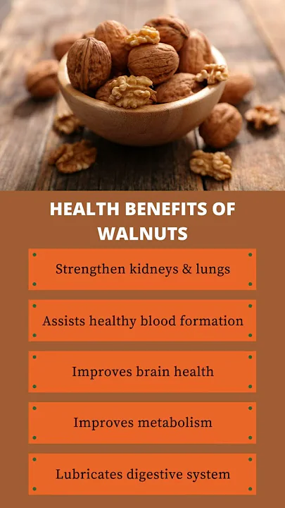 Health benefits of walnuts